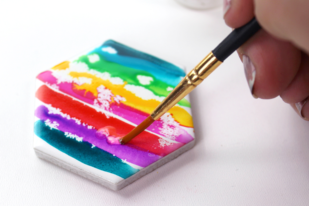 Tile Magnet DIY Using ABT PRO Markers - Natalie Shaw