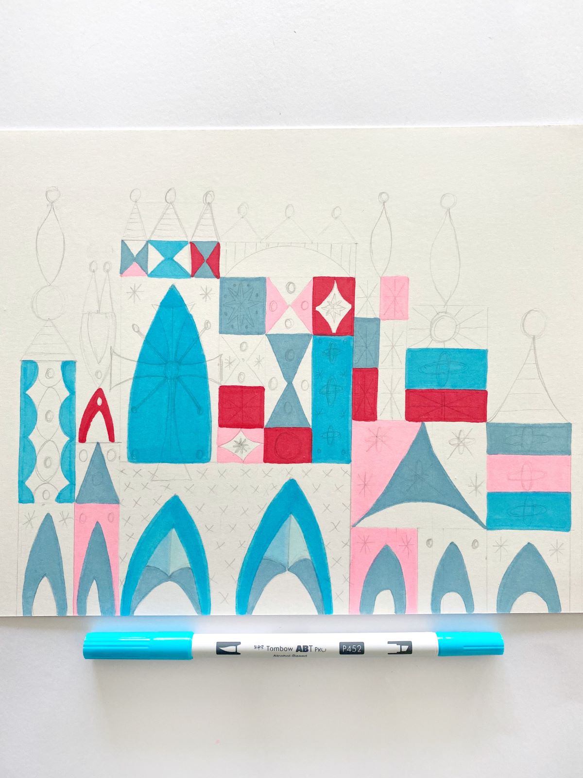 Disney Inspired Art With ABT PRO Markers - Tombow USA Blog