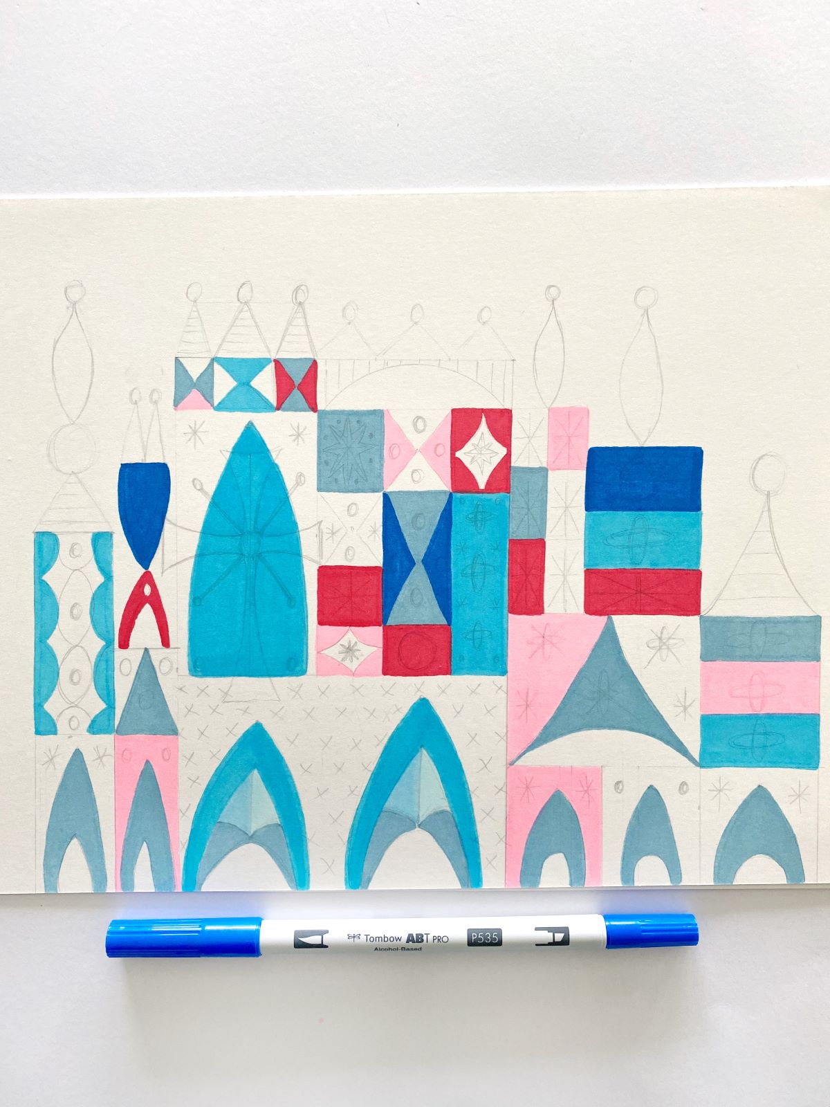 Disney Inspired Art With ABT PRO Markers - Tombow USA Blog