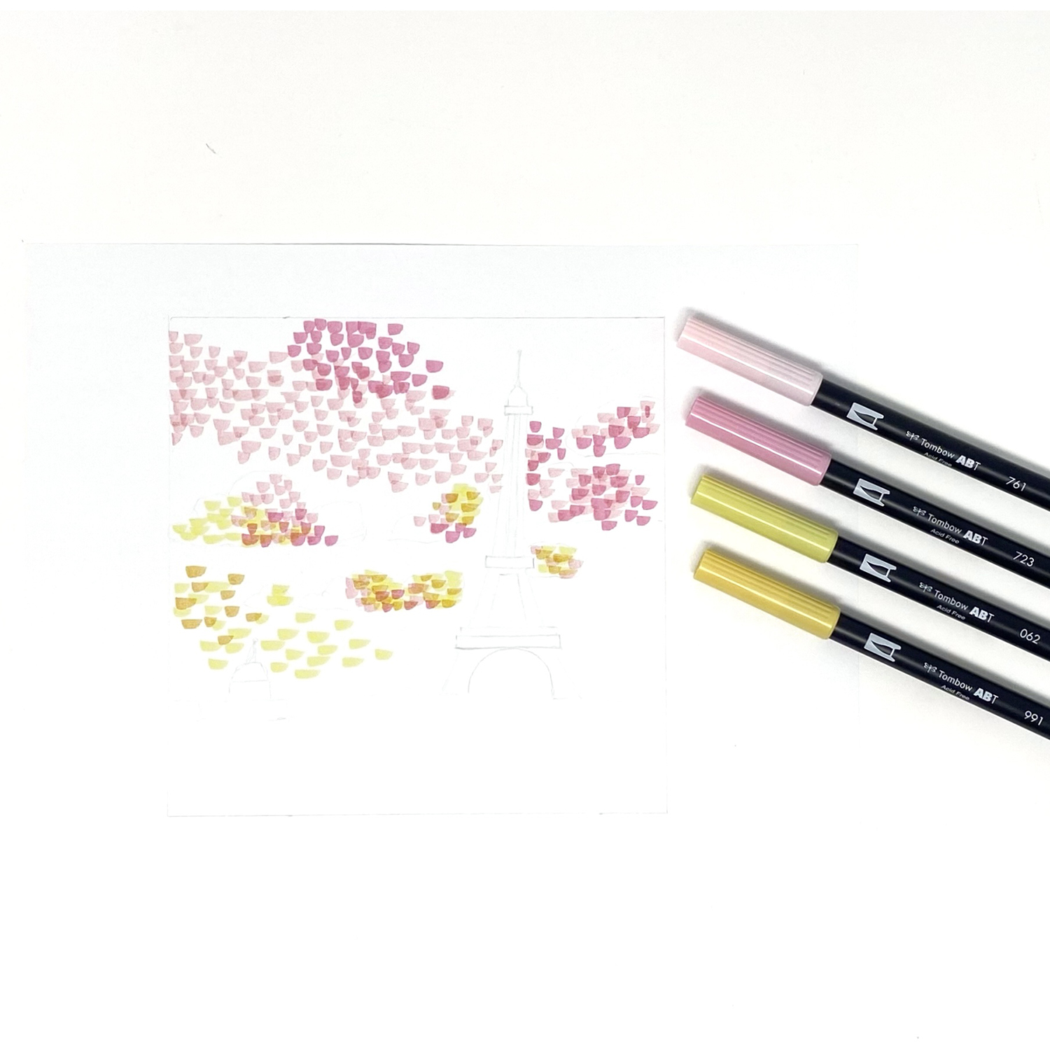 Make an Impressionist Drawing With Dual Brush Pens - Jessica Mack