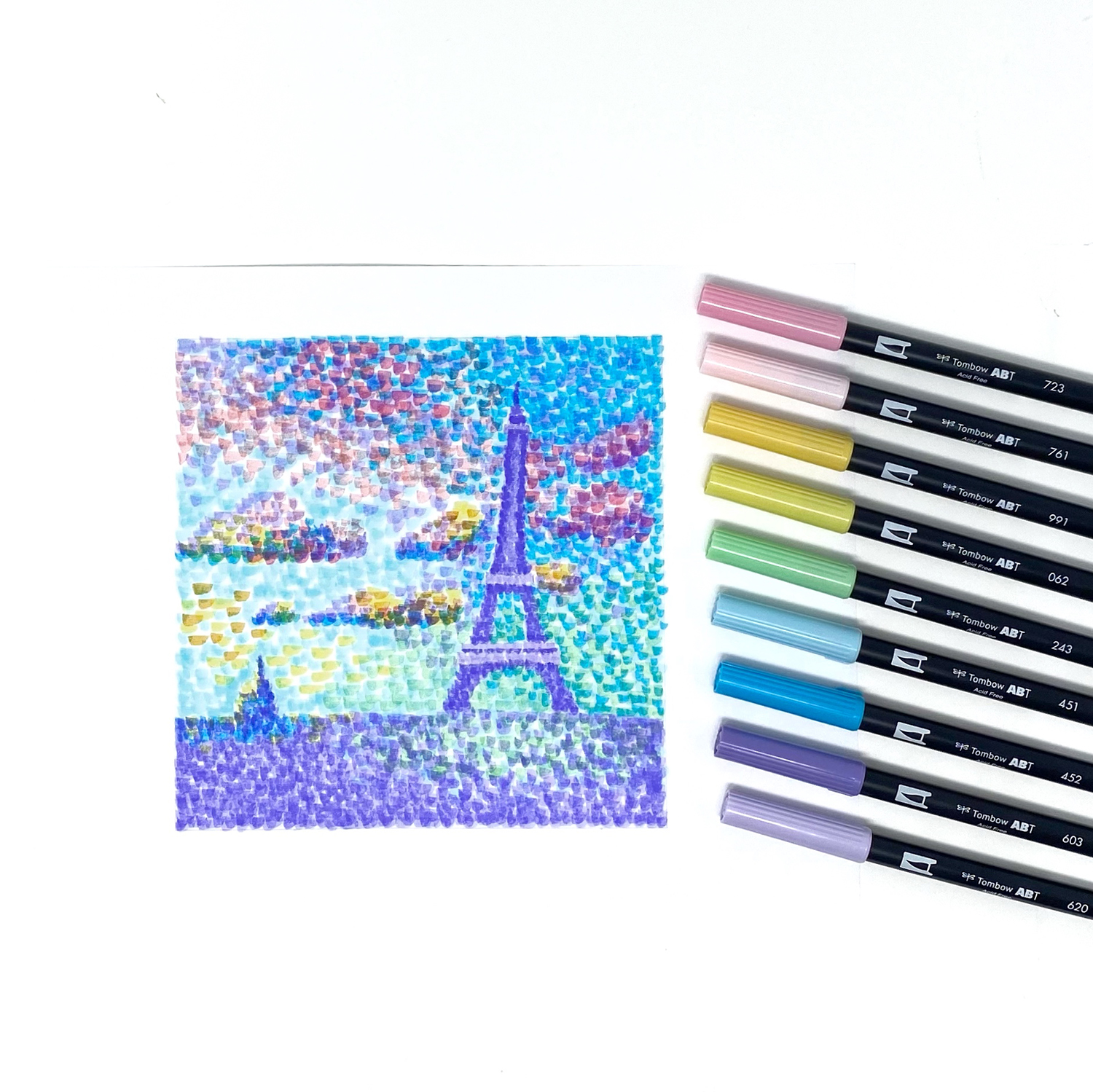 Make an Impressionist Drawing With Dual Brush Pens - Jessica Mack