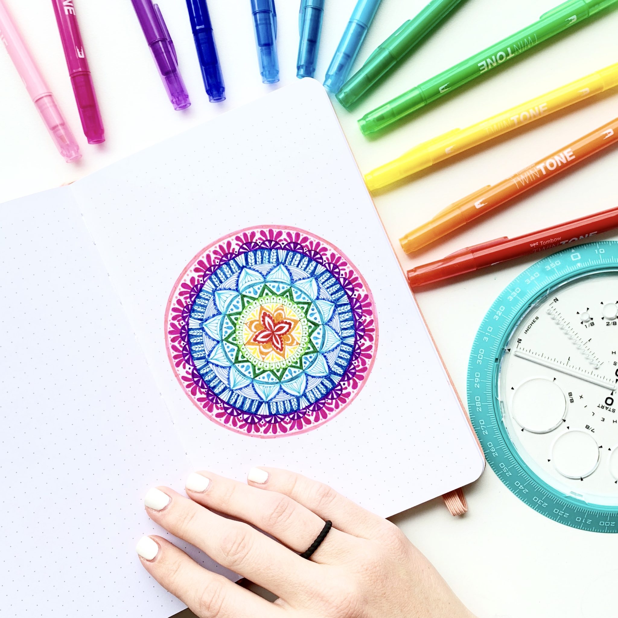 Mandala Drawing For Beginners - Adrienne Castleton