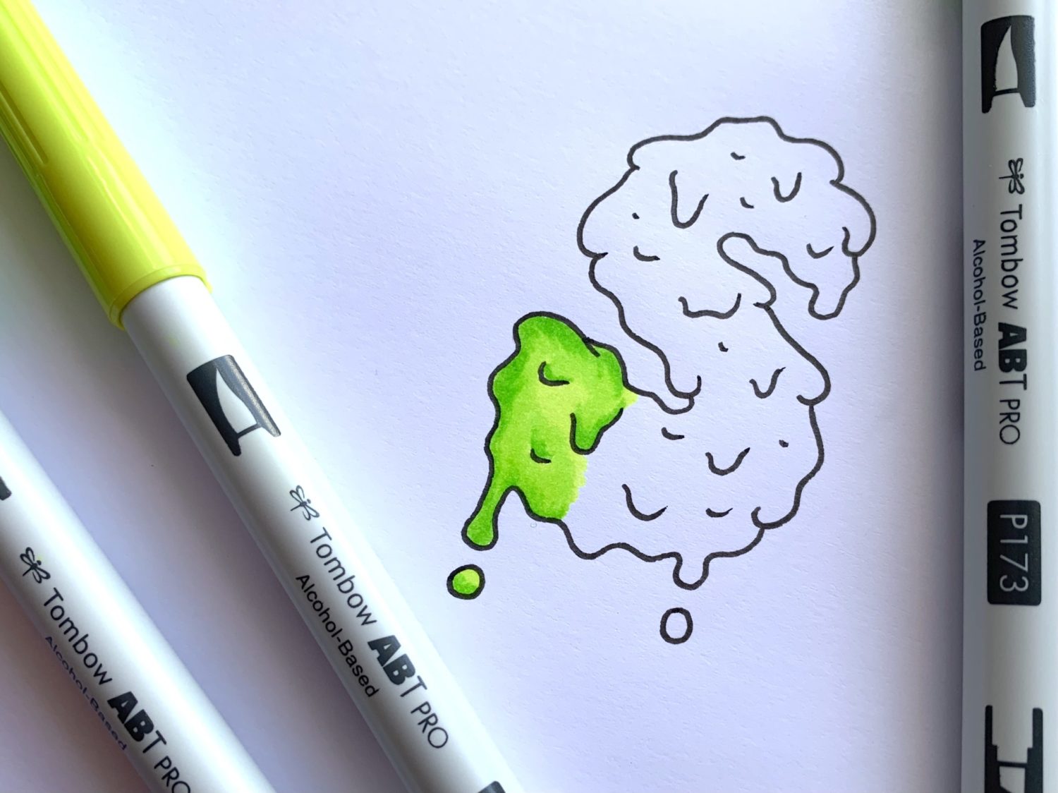 Slime Hand Lettering in Five Easy Steps - Ali LePere