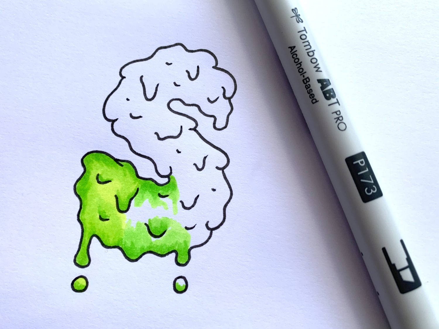 Slime Hand Lettering in Five Easy Steps - Ali LePere