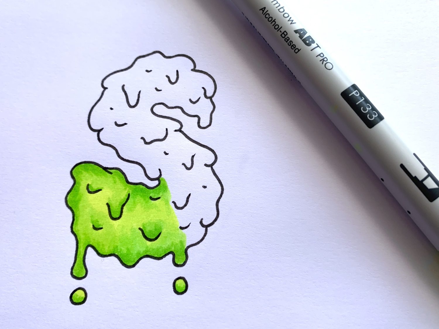 Slime Hand Lettering in Five Easy Steps - Ali LePere