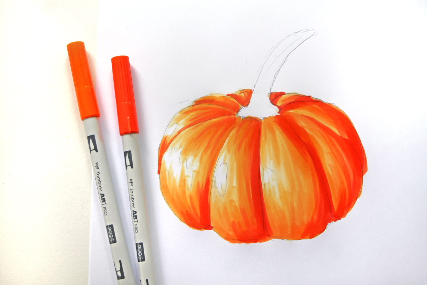 Pumpkin Marker Drawing  Pumpkin drawing, Pumpkin illustration, Marker  drawing