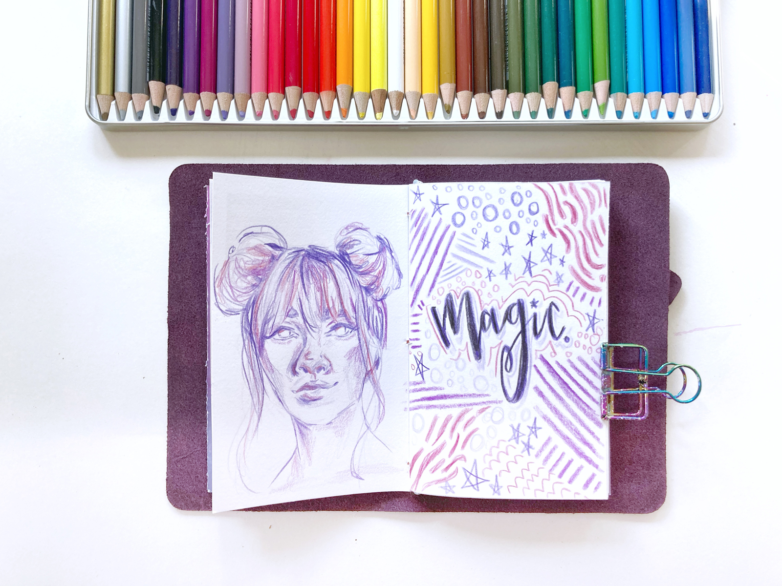 Three Ways to Use Colored Pencils in Your Art Journal - Katie Smith