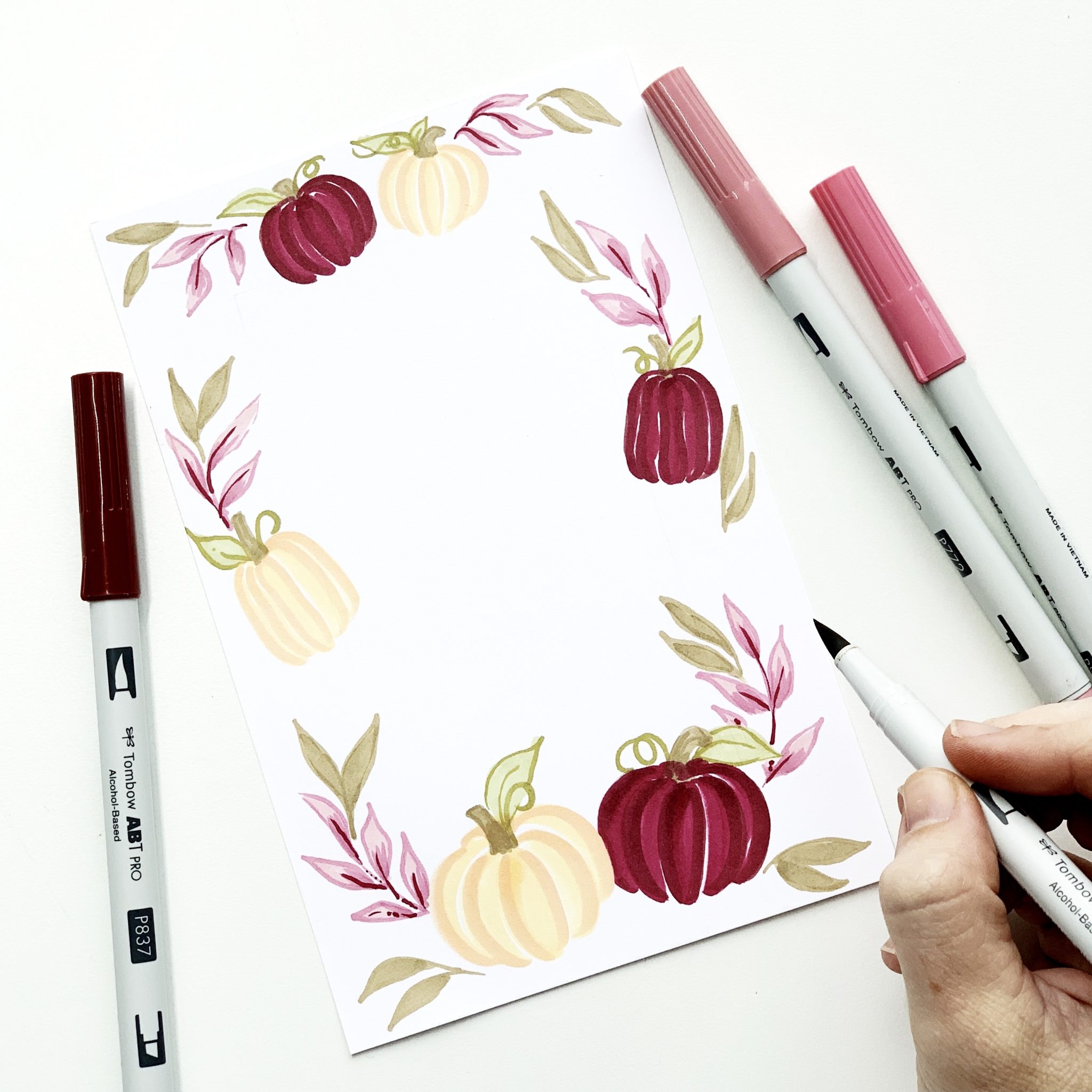 Thanksgiving Journal Page Tutorial - Adrienne Castleton