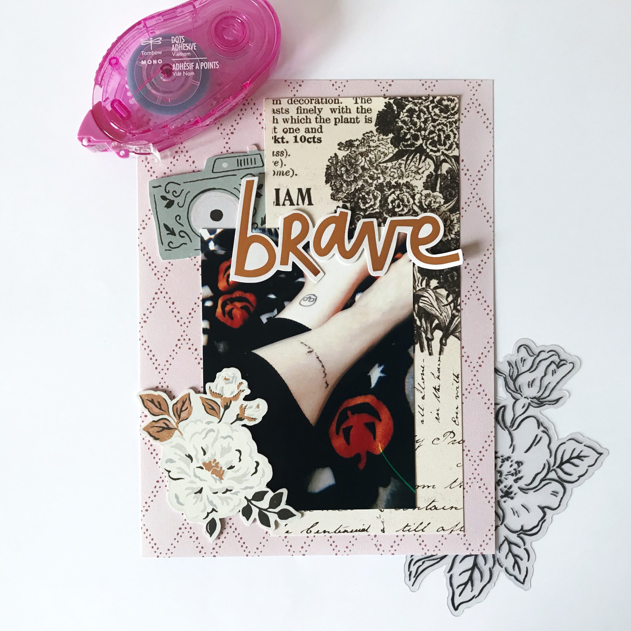 DIY Mini Scrapbook Layouts - Tombow USA Blog