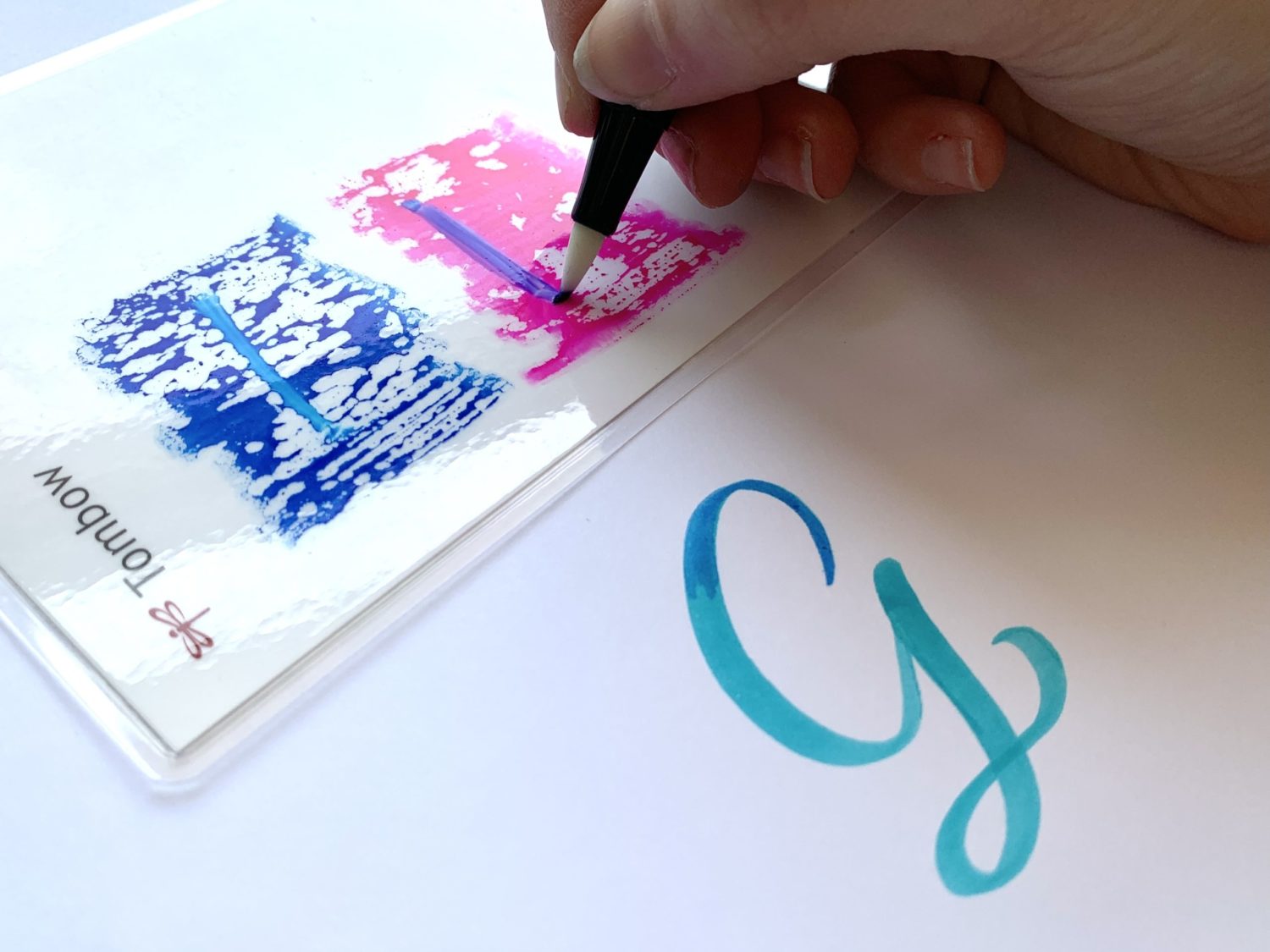 Galaxy Calligraphy Using the Colorless Blender - Ali LePere