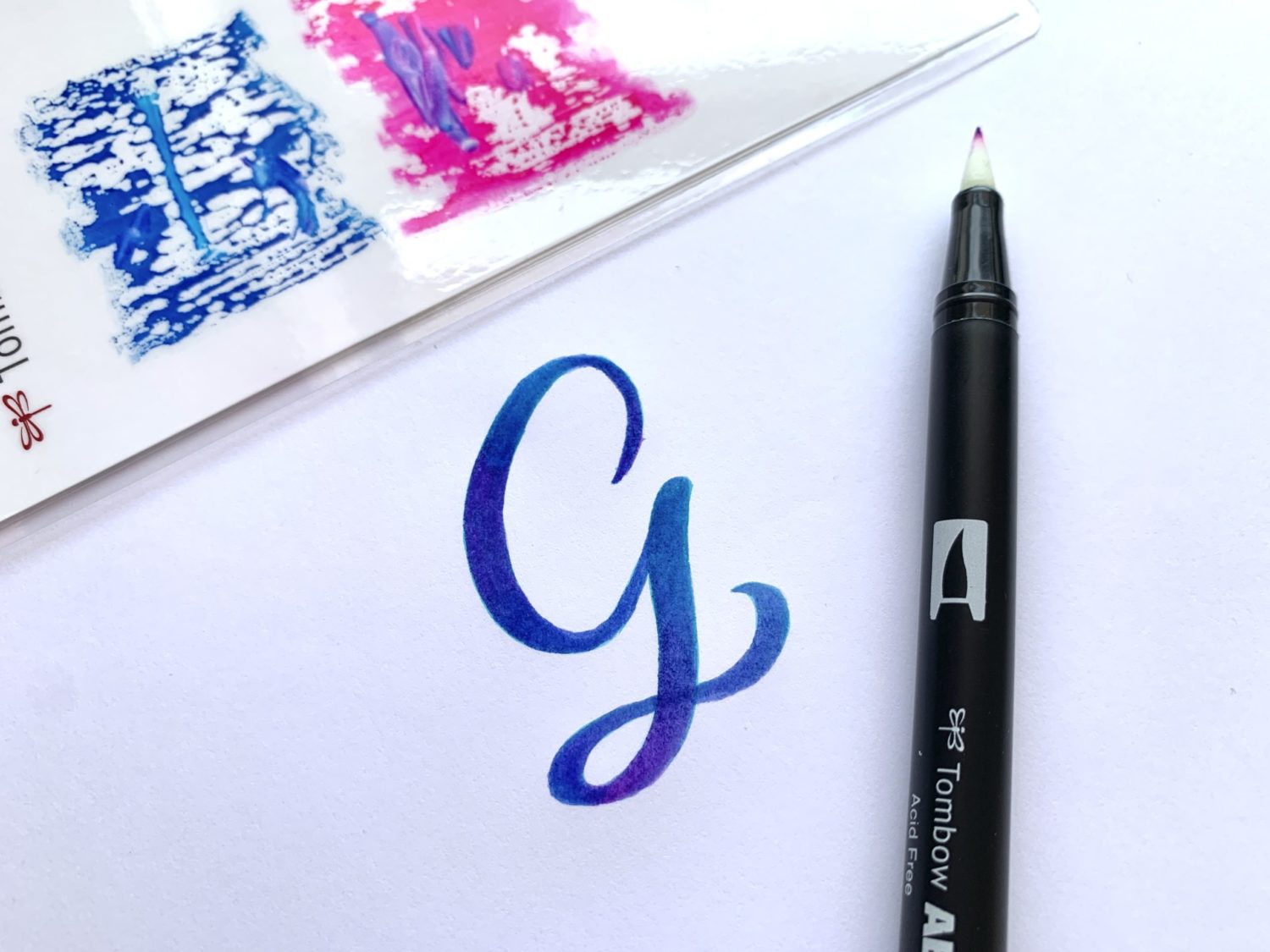 Galaxy Calligraphy Using the Colorless Blender - Ali LePere