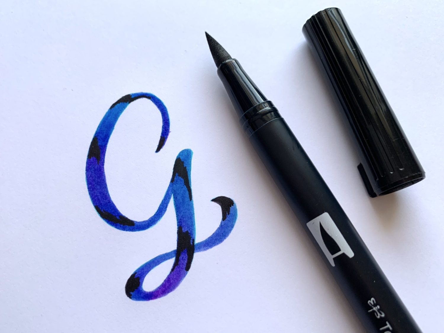 Calligraphy: Indirect Blending With Tombow Dual Brush Pens »