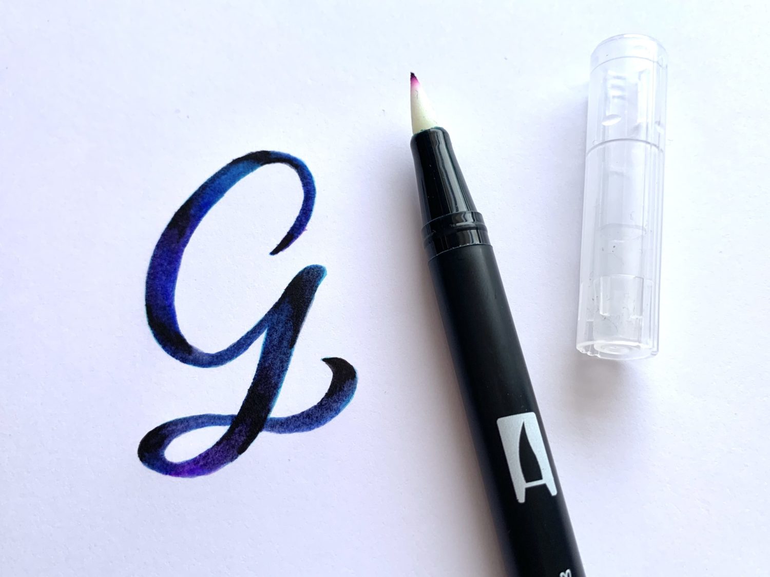 Galaxy Calligraphy Using the Colorless Blender - Ali LePere