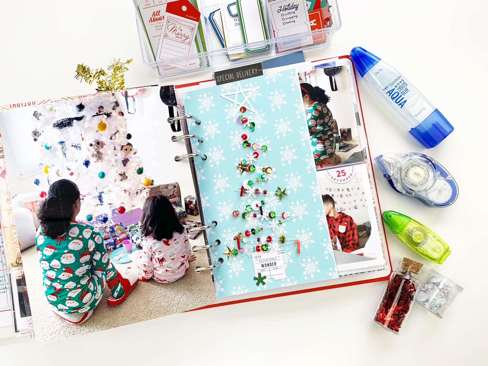 Best Adhesives to Use on Your December Daily - Jennie Garcia