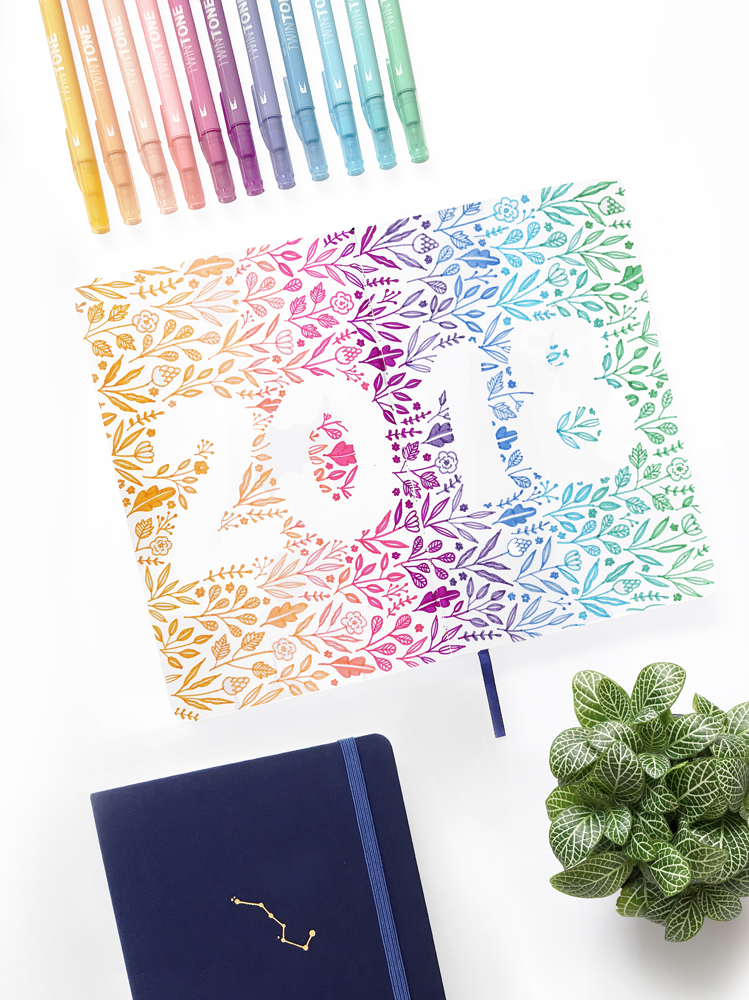 Pack de 12 Tombow: Colores pastel - Three Feelings