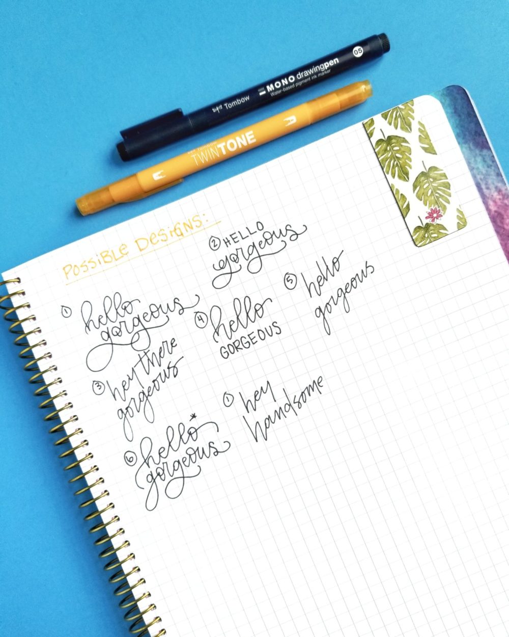 Life Hacks for Mompreneurs with @Tombowusa + Bloom Planners. @graceannestudio