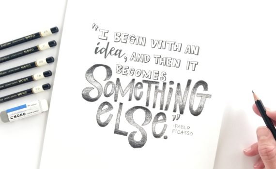 Learn five ways to use drawing pencils beyond drawing with @graceannestudio and @tombowusa!