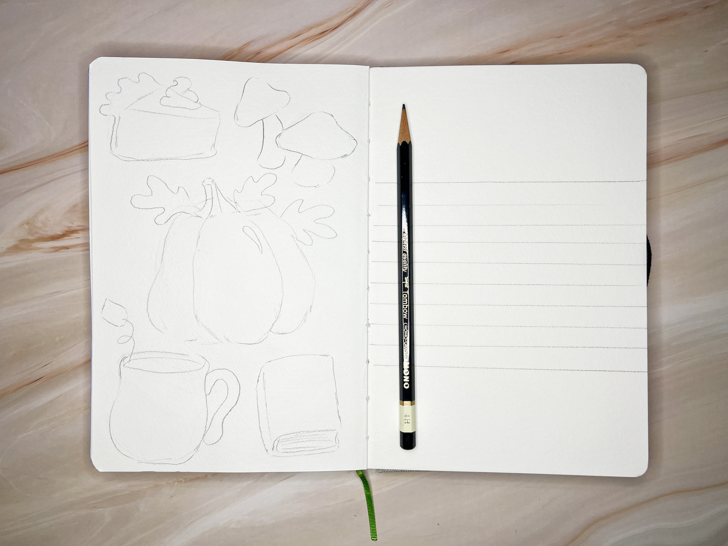 Simple Drawing Idea for your Planner - Tombow USA Blog