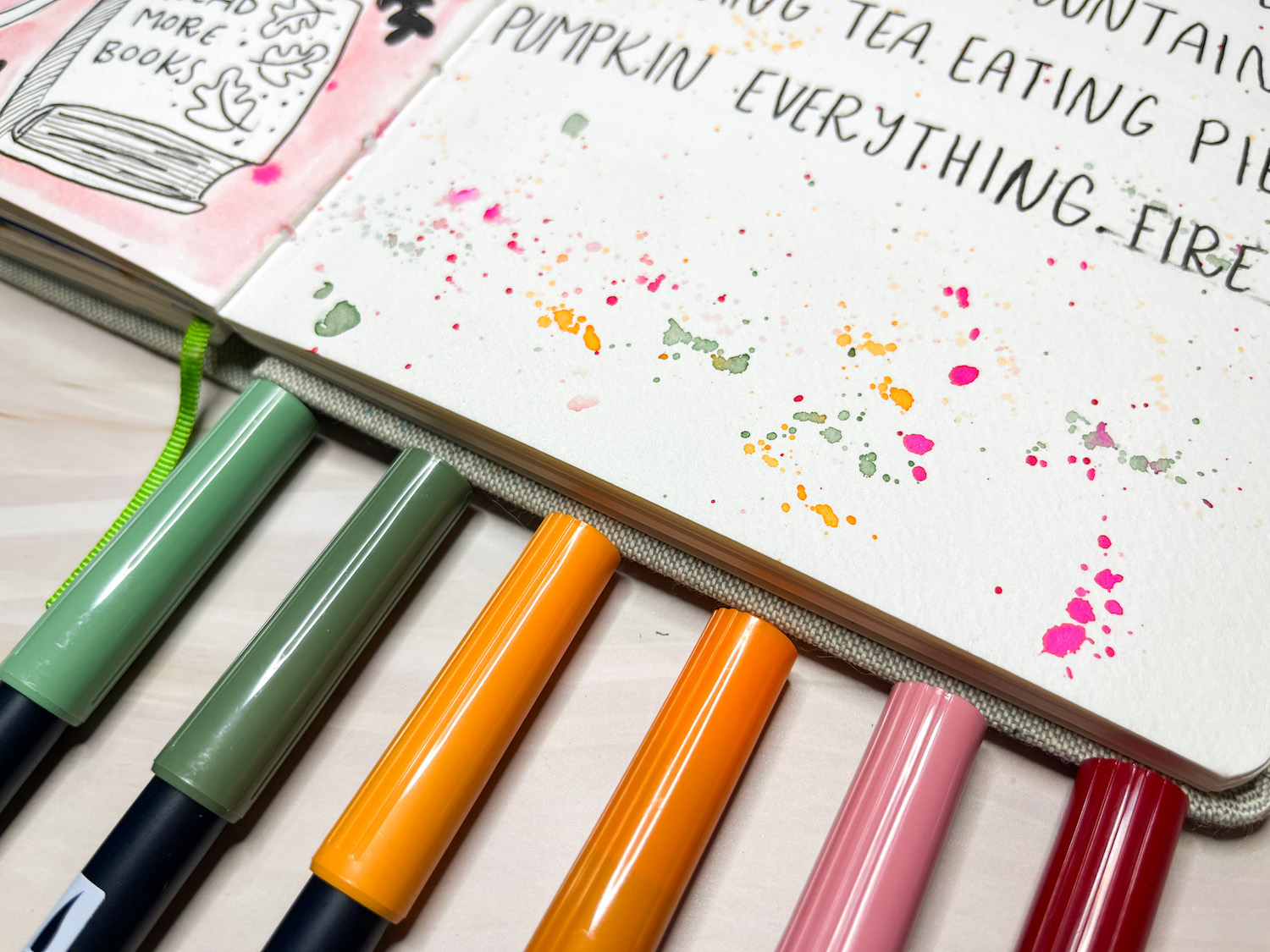 Simple Drawing Idea for your Planner - Tombow USA Blog
