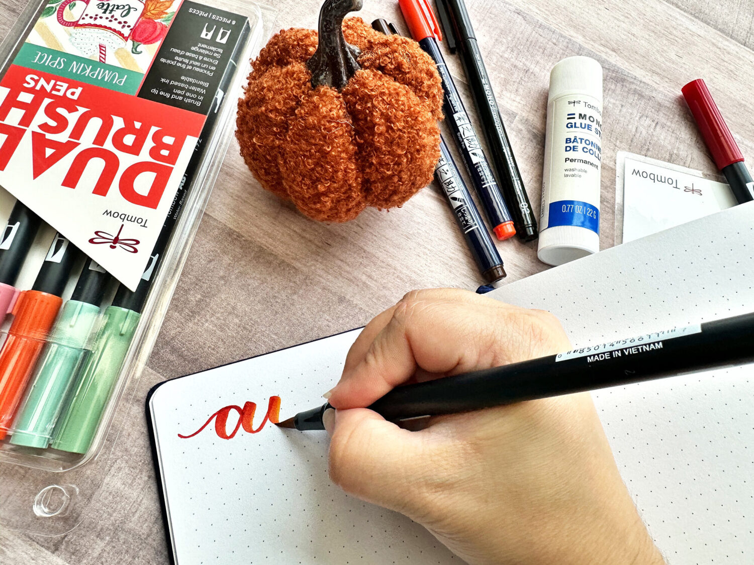 Autumn Favorites Journaling - Tombow USA Blog