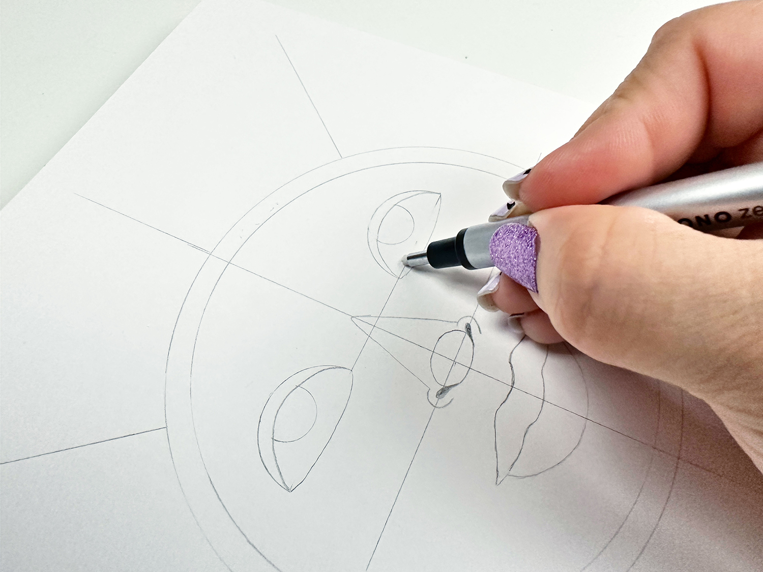 Inking Sketches With MONO Drawing Pens - Tombow USA Blog