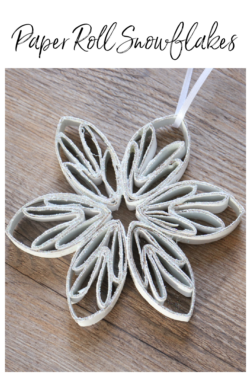Learn to create DIY Paper Roll Snowflakes using Tombow adhesives with this step-by-step tutorial from Amy Latta.