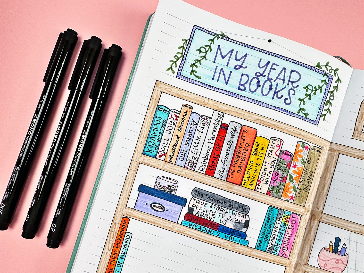 Reading Journal with Tombow Markers! - Tombow USA Blog