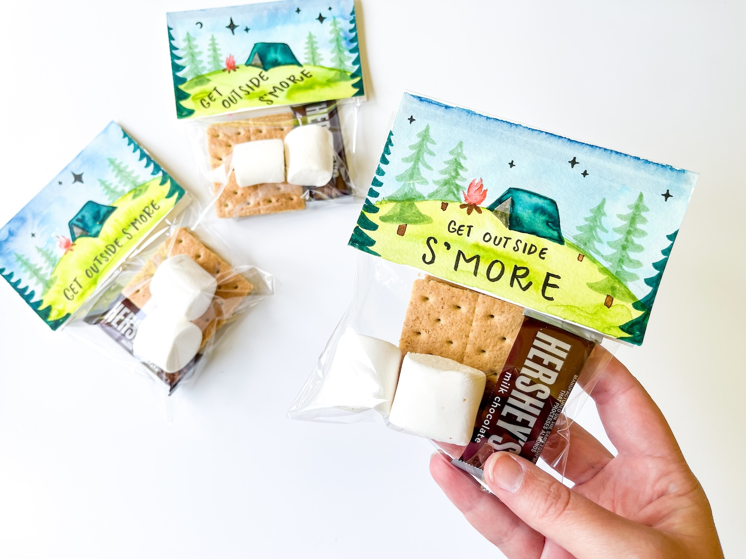 DIY S'mores Packs by @tombowusa