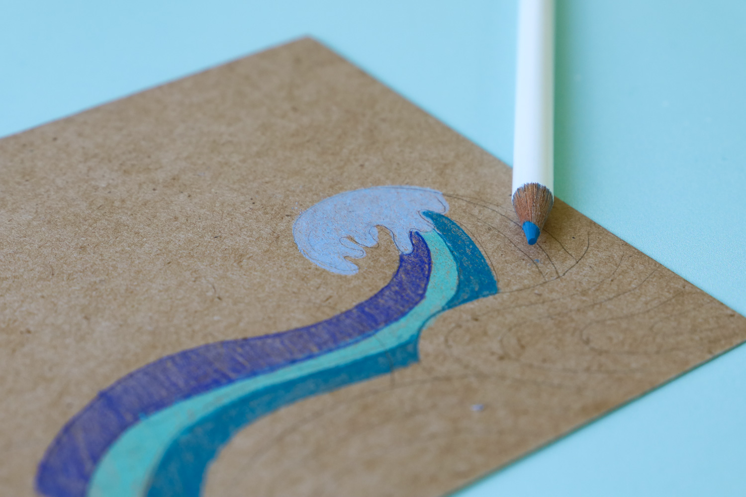 Envelope #2: Add waves to the bottom half!