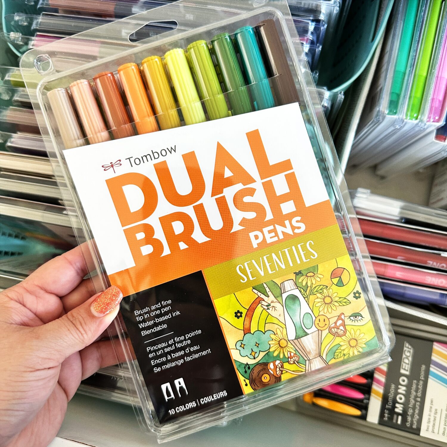 The Tombow Dual Brush Pens Seventies Pack is the perfect palette for Fall! 