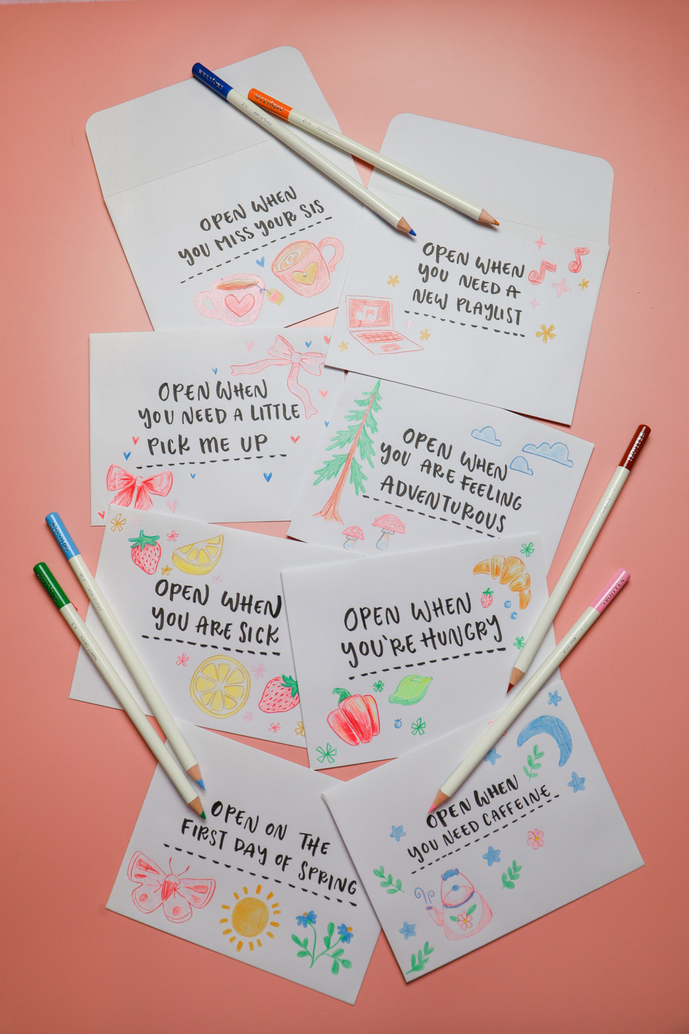 Learn how to make Open When Letters to give your friends following this tutorial on the @tombowusa blog