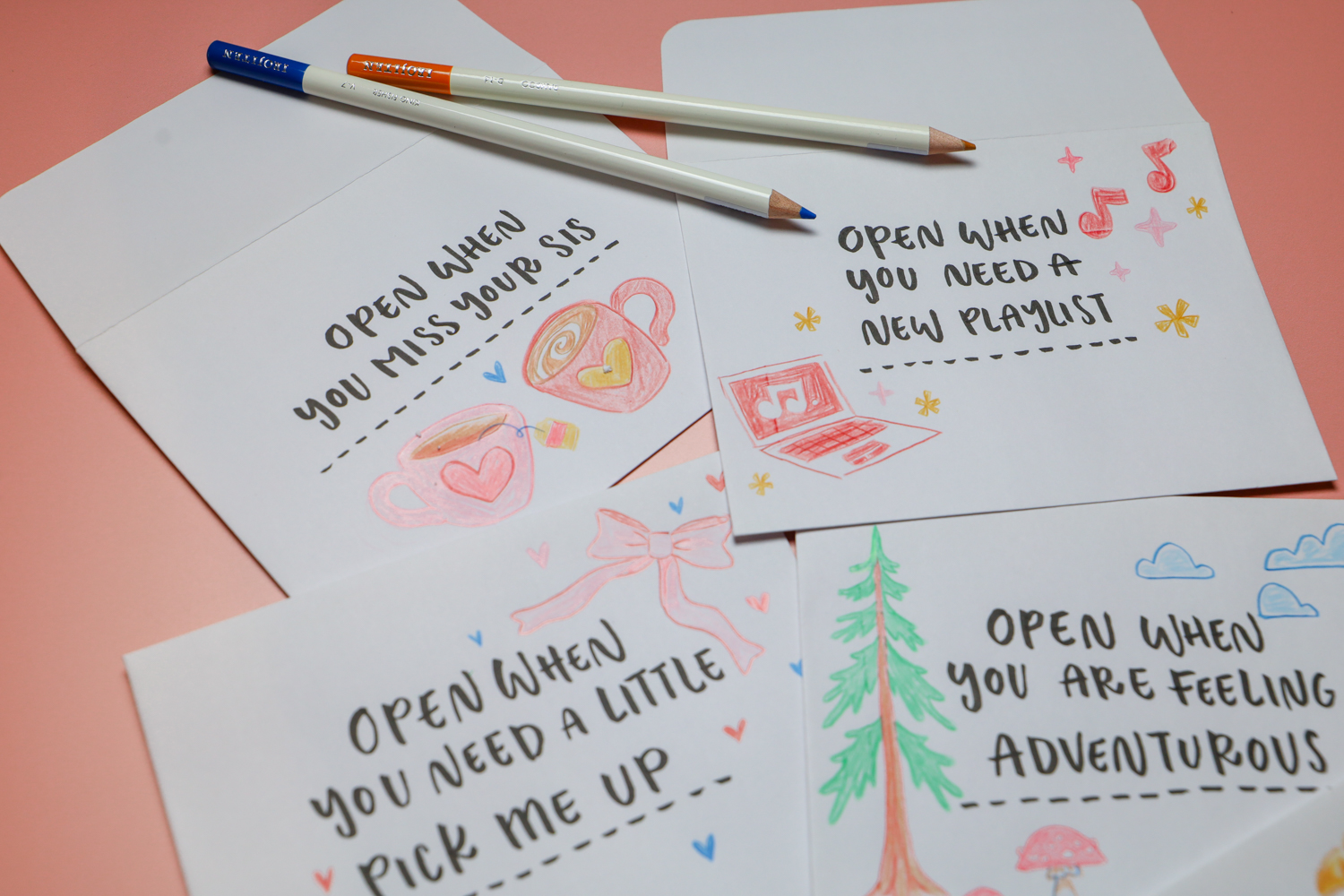 How to make Open When Letters to give your friends!