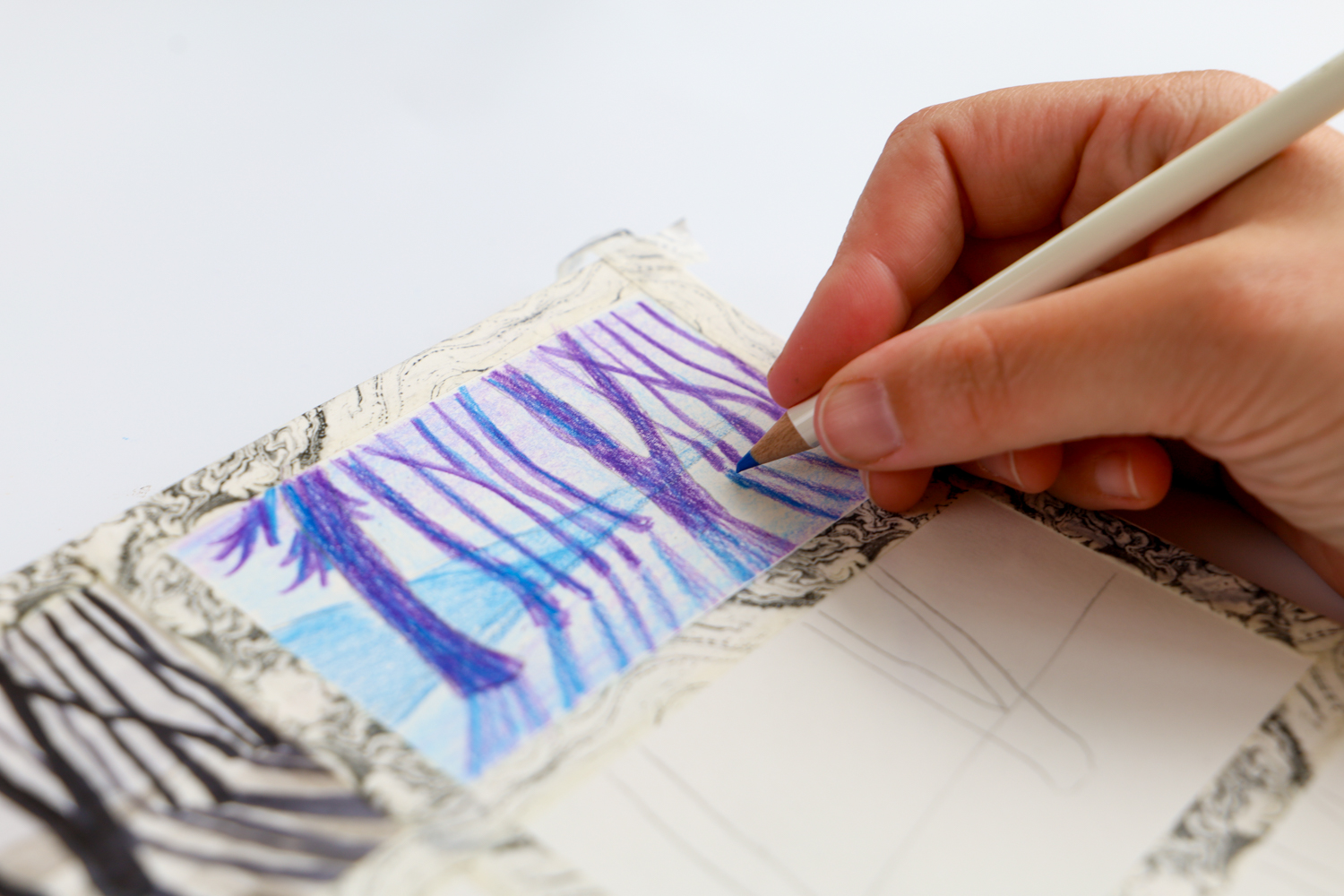 Use @tombowusa Irojiten Colored Pencils to create Color Studies of your artwork