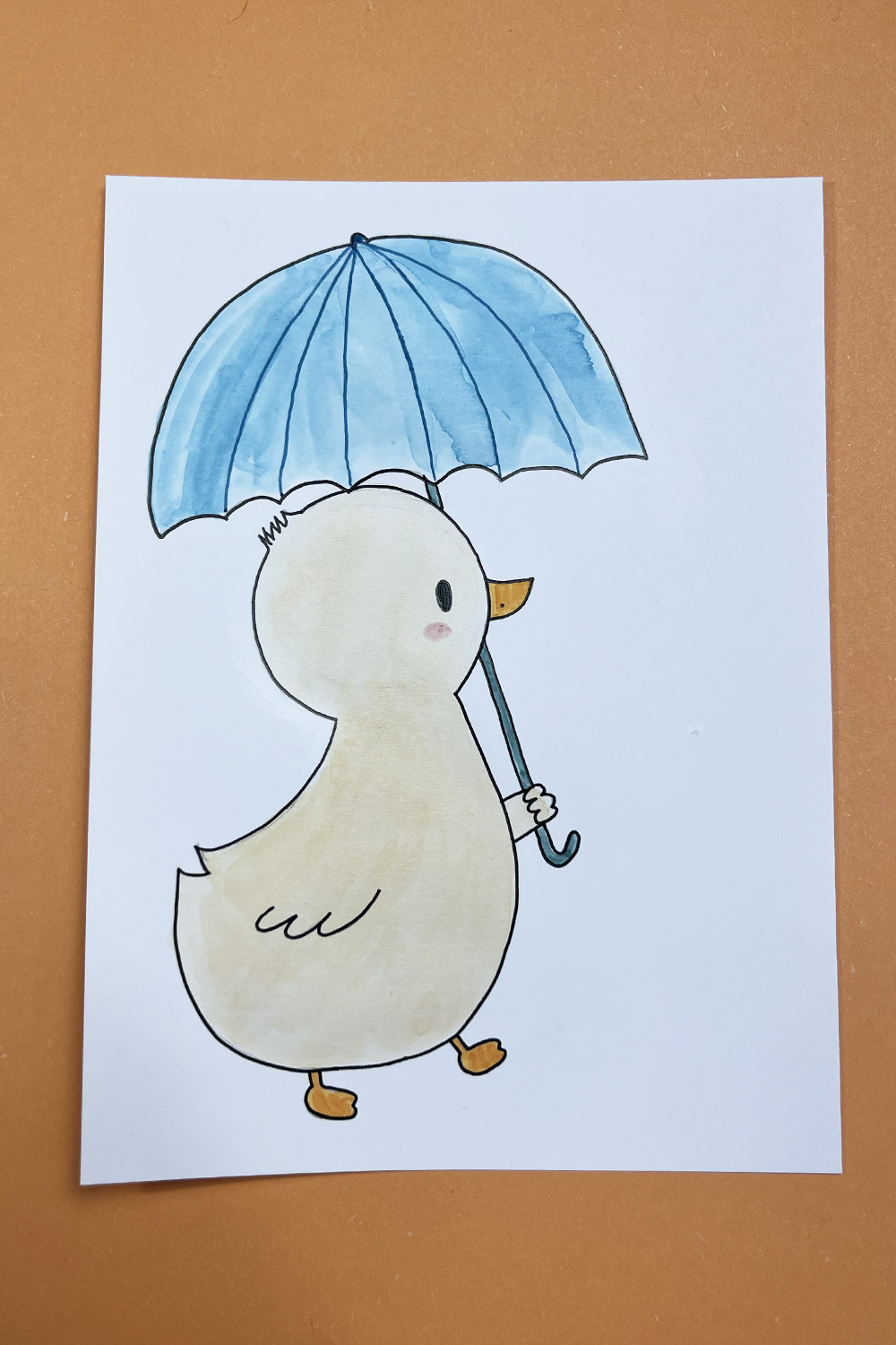 duck drawing