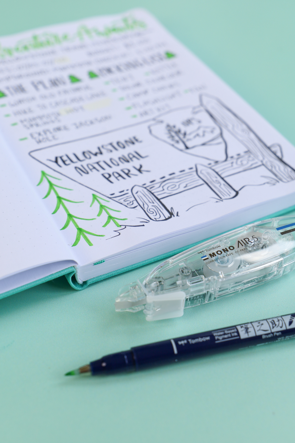 @tombowusa correction tape for planners