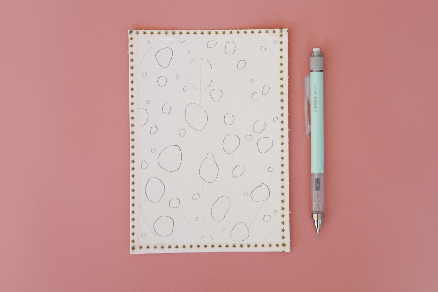 How To Draw Rain Drops with @tombowusa Dual Brush Pens