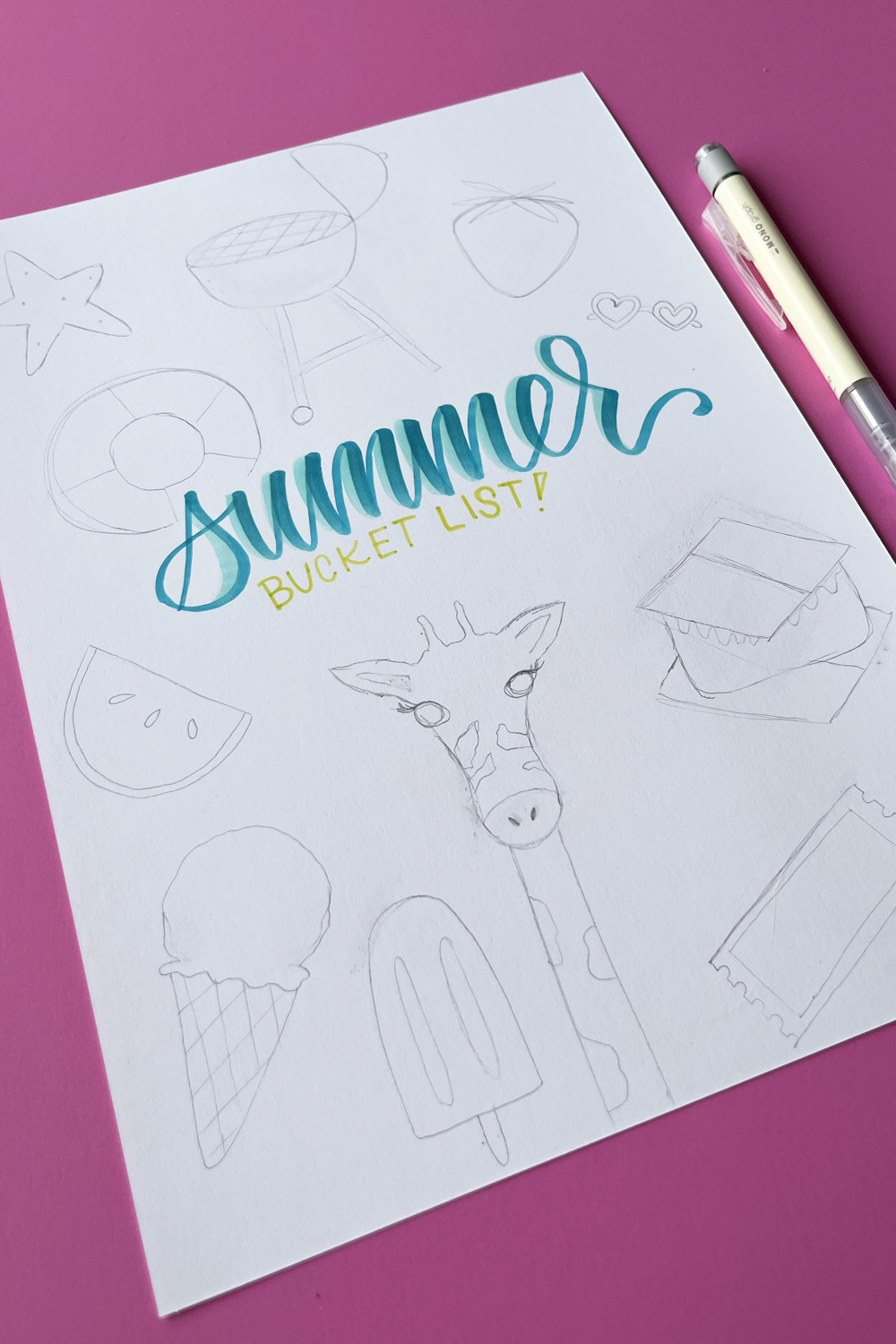 summer illustraitions