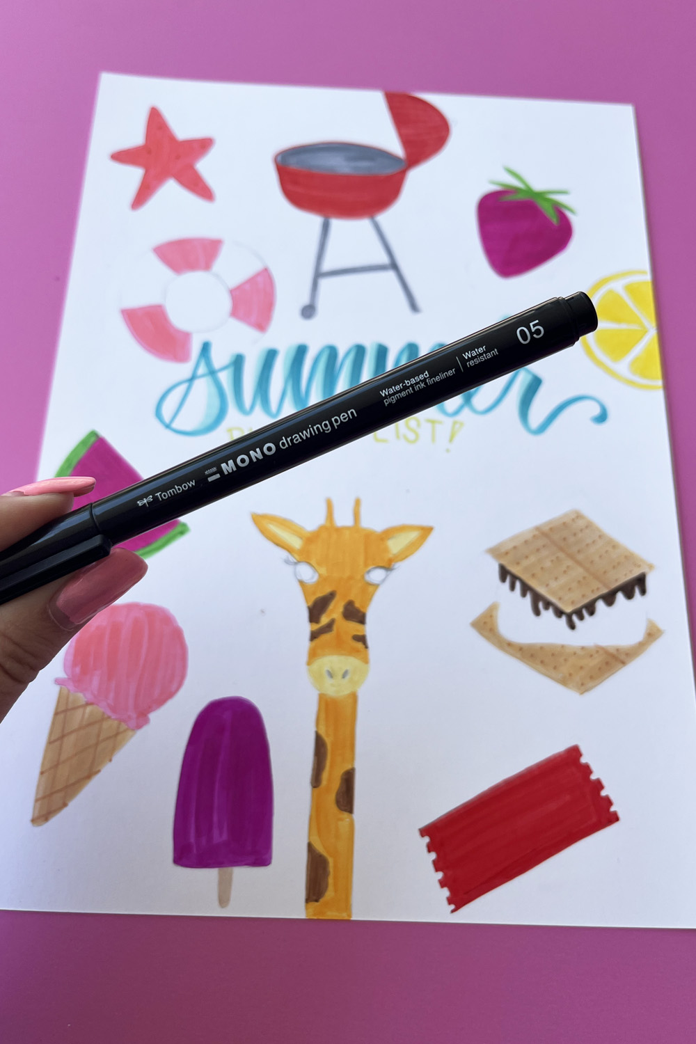 MONO drawing pen Tombow