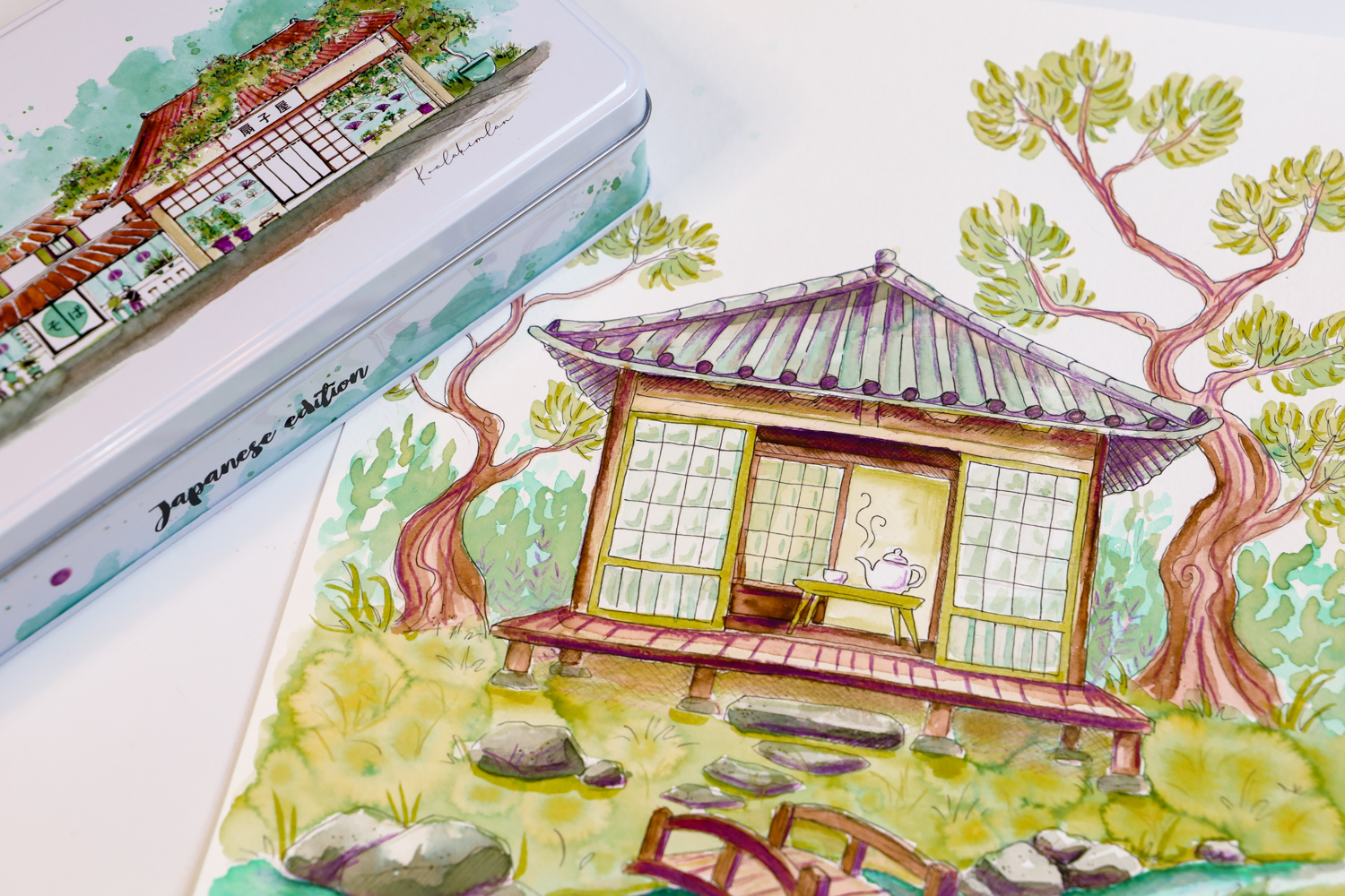 Product Review: Tombow's Urban Sketching Set
