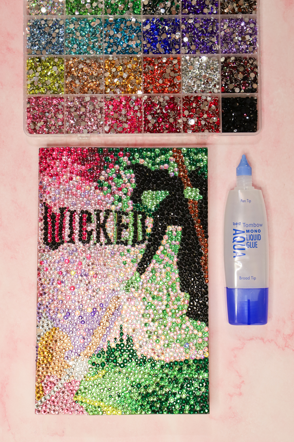 DIY Bedazzled Book with @tombowusa