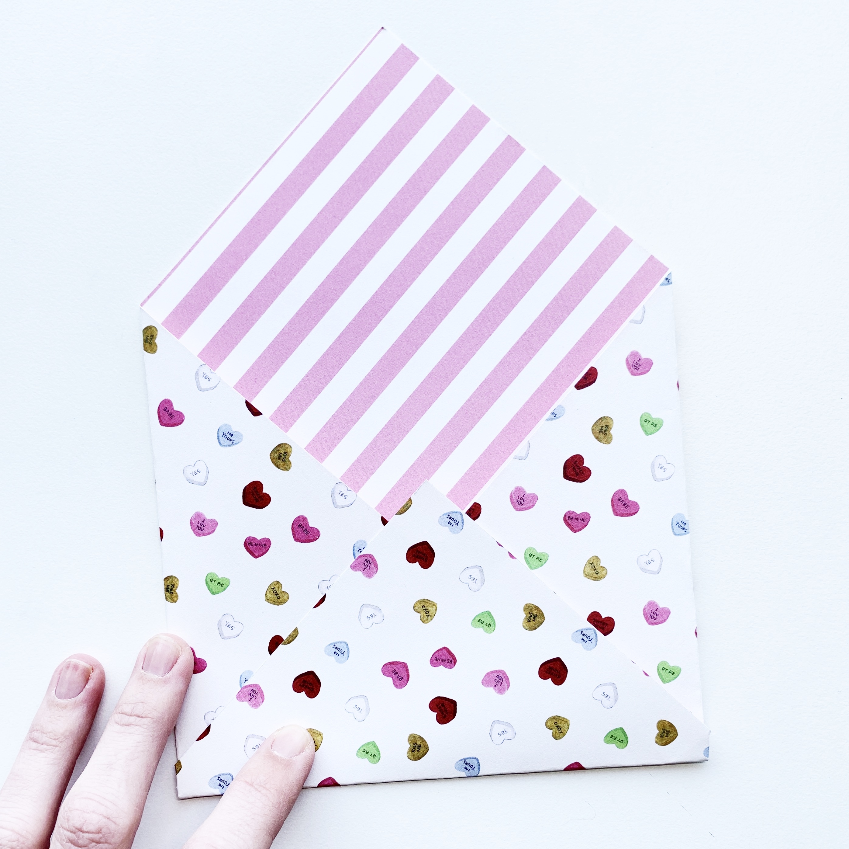 Learn how to create a super easy envelope with Adrienne from @studio80design!