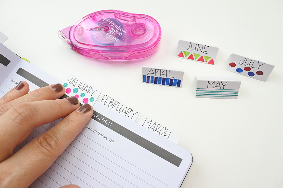 3 Affordable Ways to Decorate a Planner by @thediyday for www.tombowusa.com