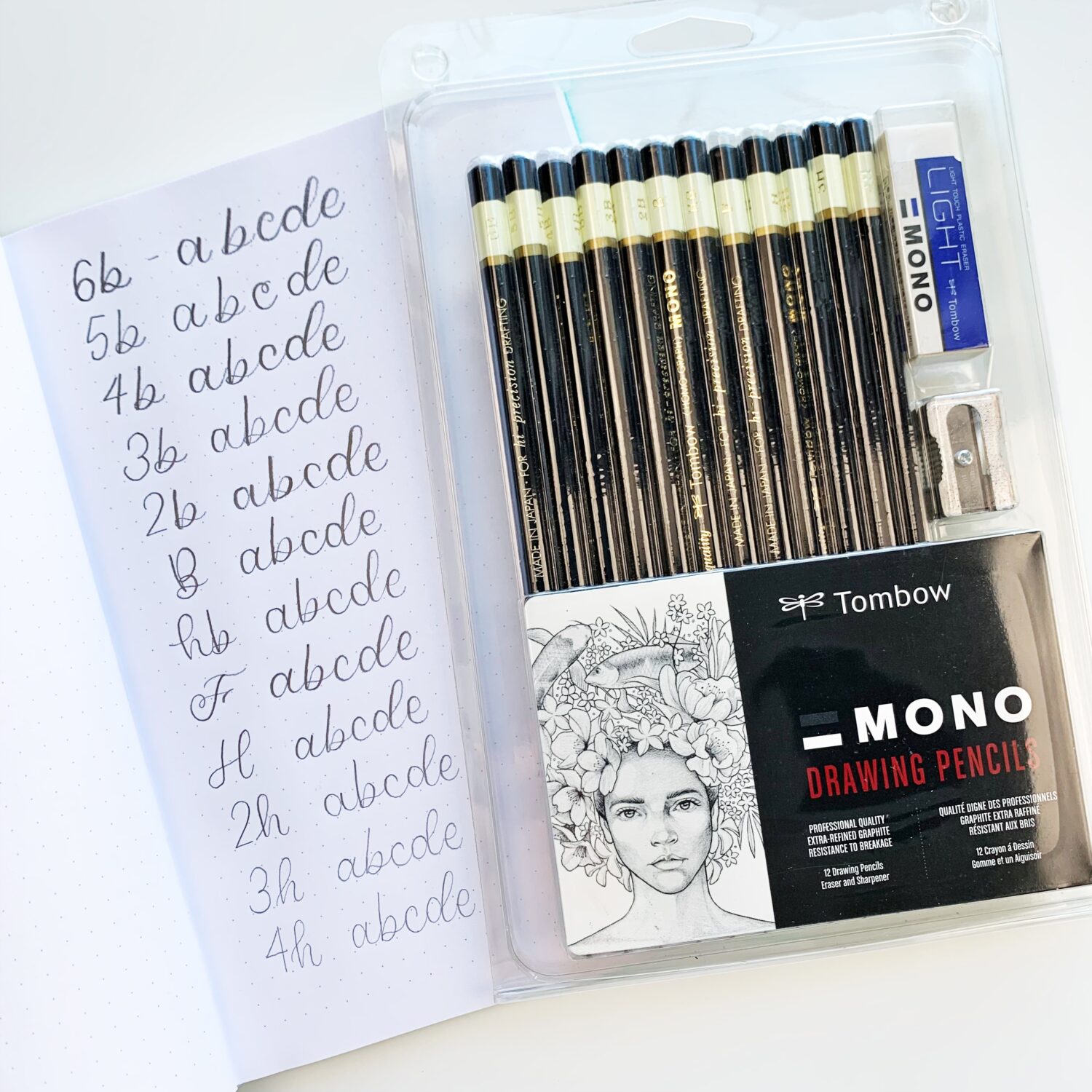 MONO Drawing Pencil Set, 3 Pack