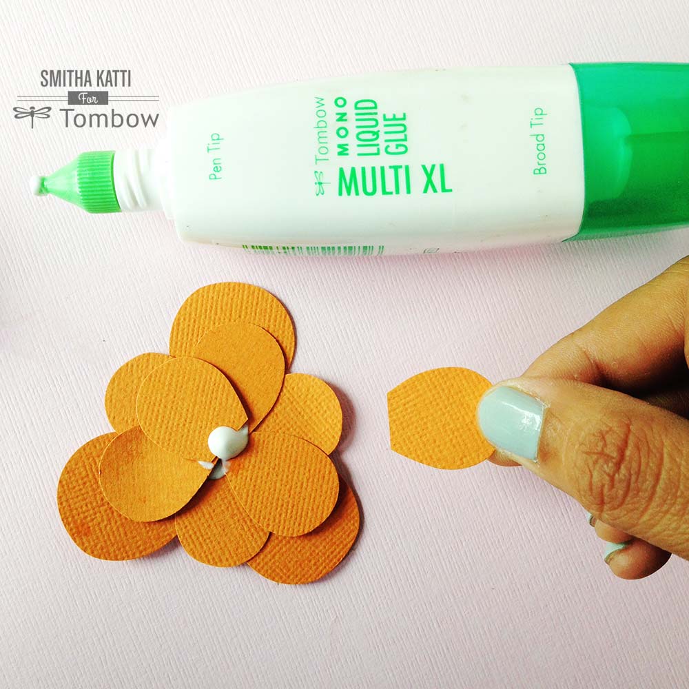 Small Paper Flower Tutorial - Tombow USA Blog