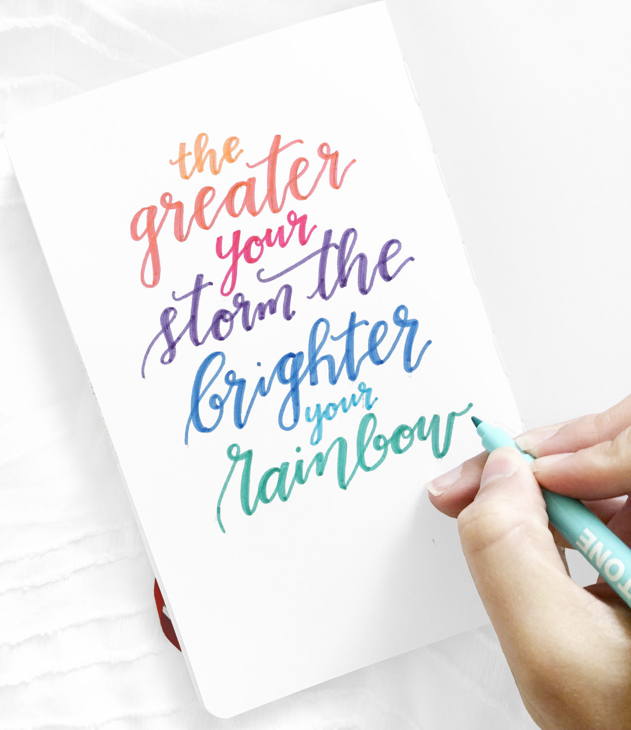 Faux Calligraphy With Tombow TwinTones