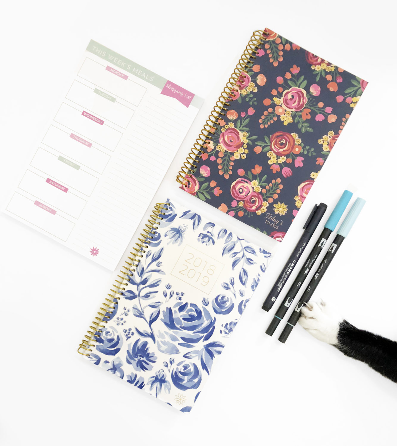 Bloom Daily Planners and Tombow
