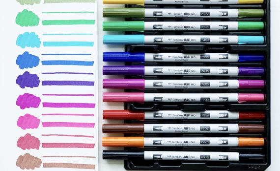 Learn about the ABT PRO Alcohol-Based Art Marker Basic Palette with Adrienne from @studio80design!