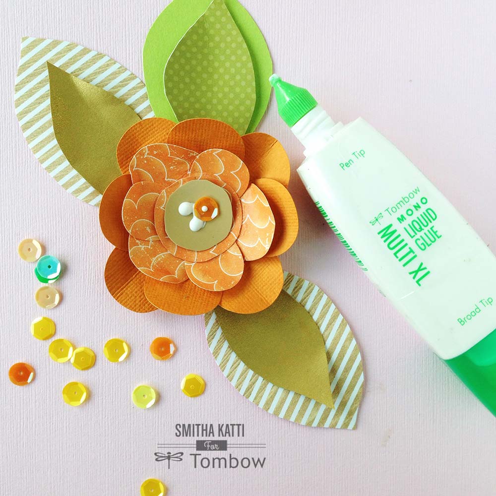 Small Paper Flower Tutorial - Tombow USA Blog