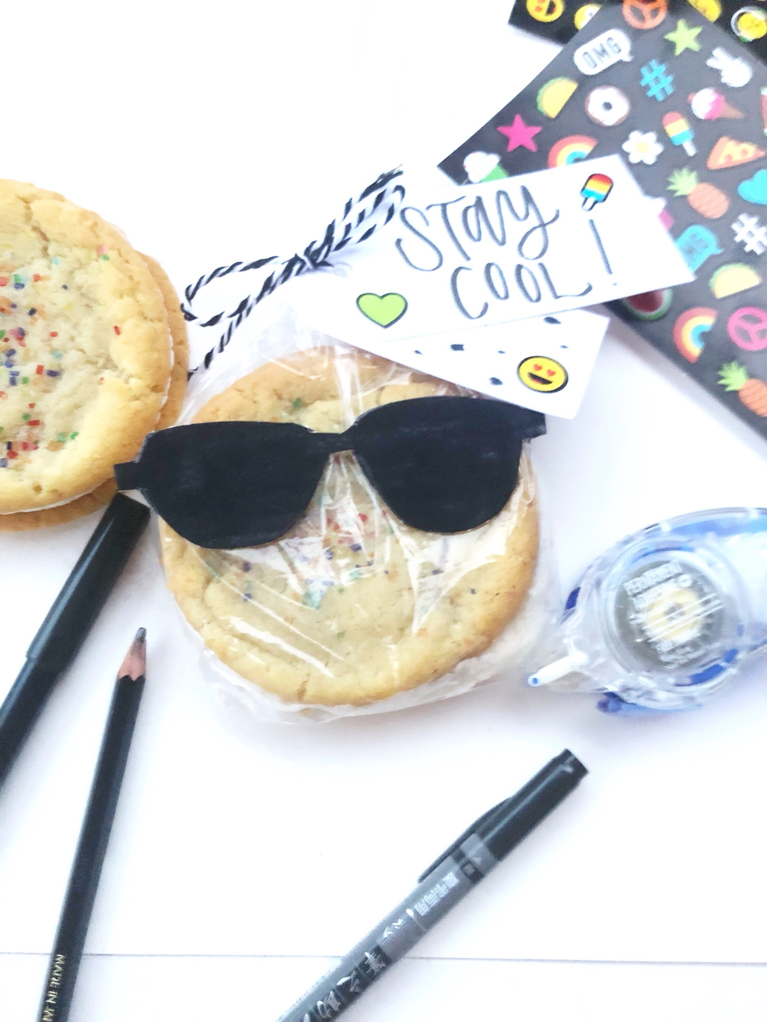 Lauren Fitzmaurice of Renmade Calligraphy show you how to create a fun emoji inspired favor bag that is perfect for my summer time event! The tutorial uses awesome lettering and craft tools from Tombowusa.com.