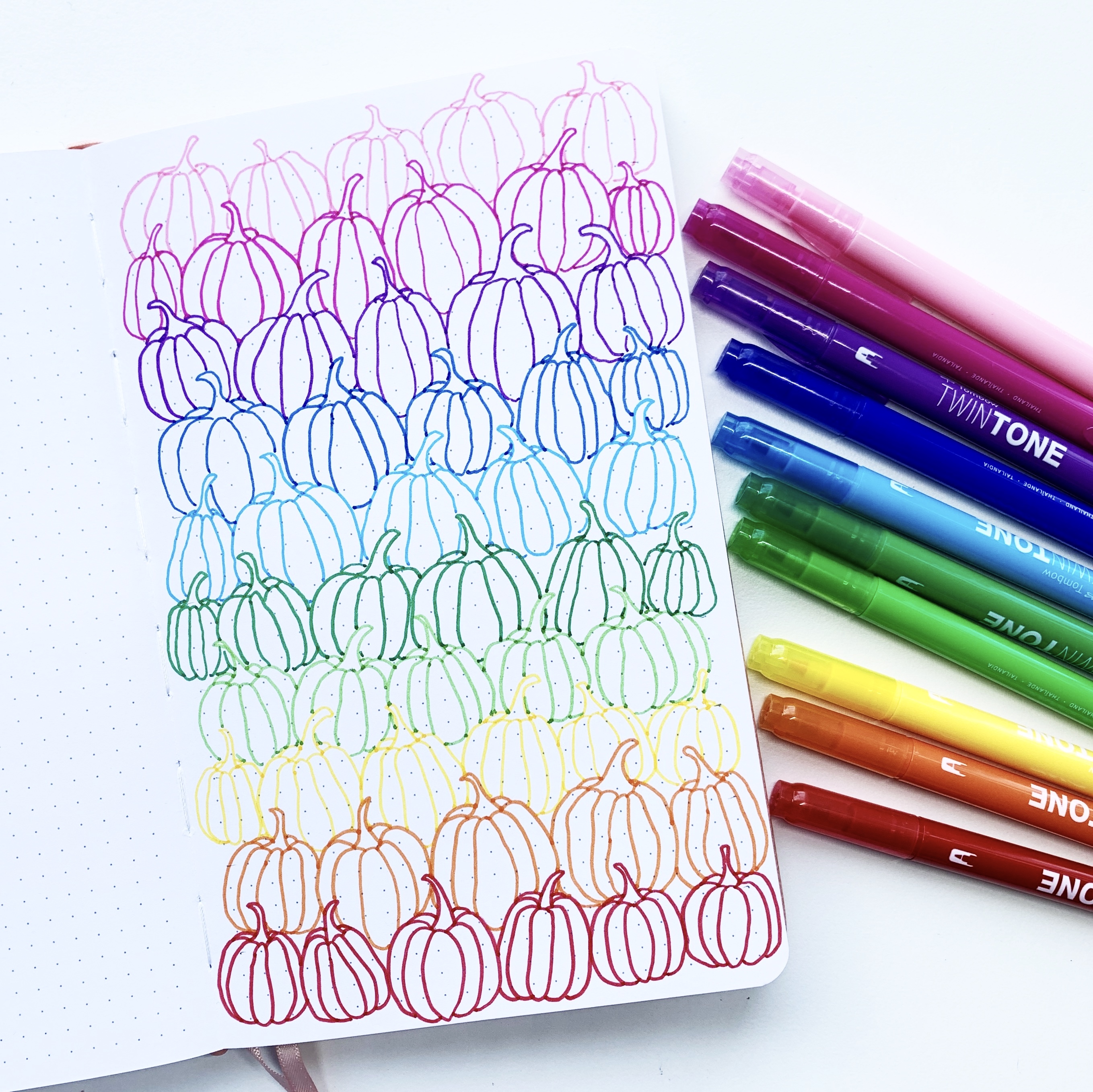 TwinTone Marker Set, 12-Pack Rainbow